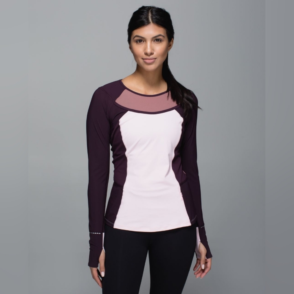Size 8 Lululemon Trailbound Long Sleeve Shirt